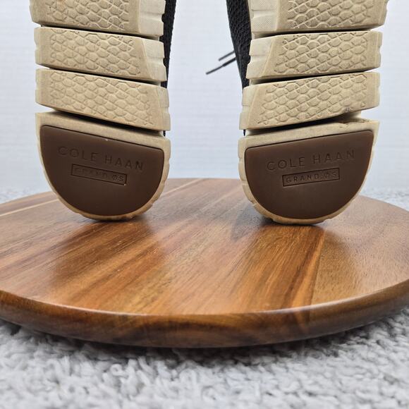 Cole Haan Mens 12 ZeroGrand Stitchlite Gray Wingtip Casual Daily Oxford Sneaker - Picture 11 of 13